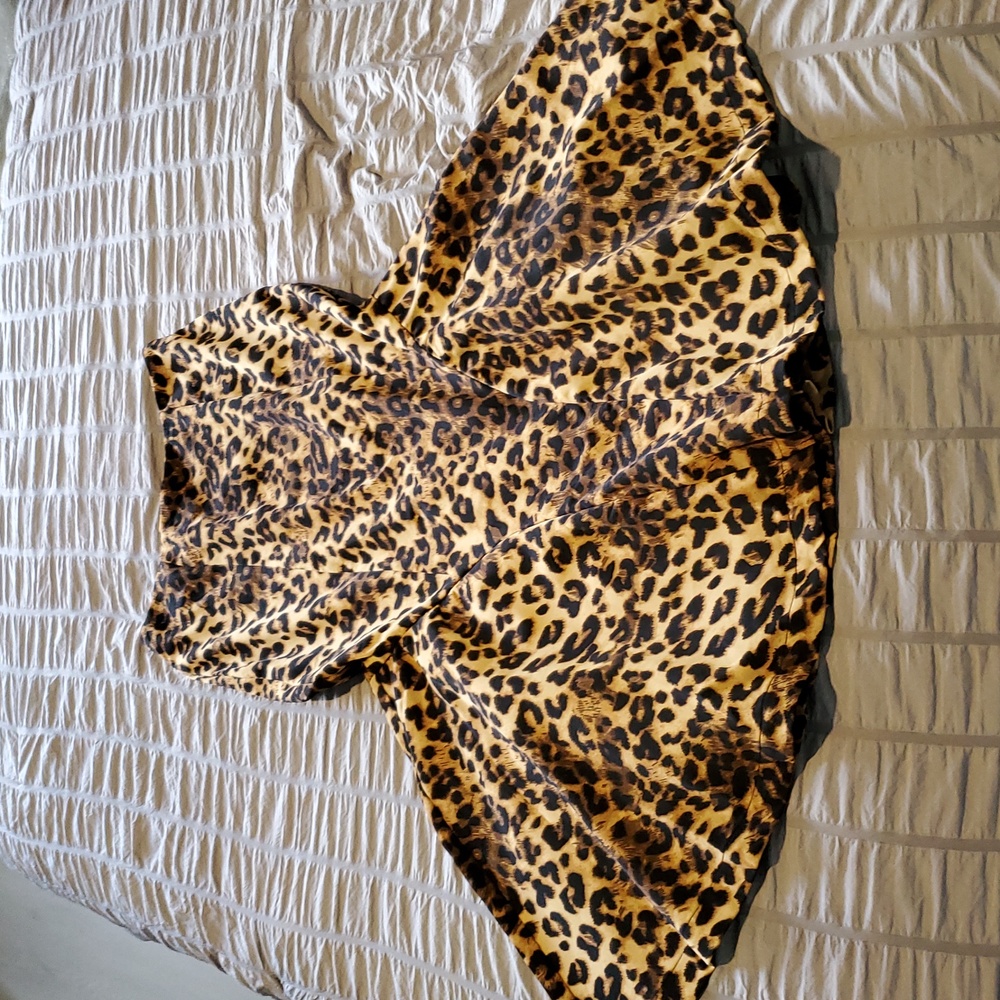 MABLE  brand women’s Leopard Print Fish tail Skirt Size M like new - Picture 4 of 9